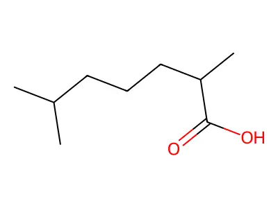 2,6-二甲基庚酸 structure