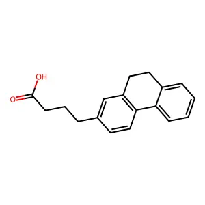 4-(9,10-Dihydrophenanthren-2-yl)butanoic acid structure