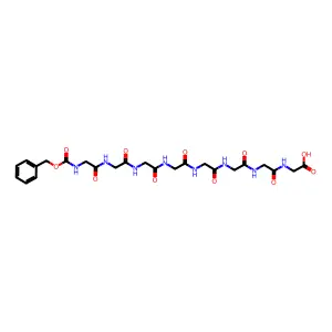 N-[(Benzyloxy)carbonyl]glycylglycylglycylglycylglycylglycylglycylglycine structure