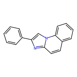 2-Phenylimidazo[1,2-a]quinoline structure