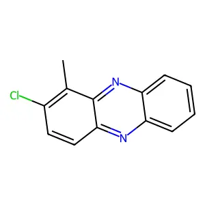 2-Chloro-1-methylphenazine structure