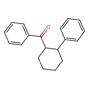 Phenyl-(2-phenylcyclohexyl)methanone structure