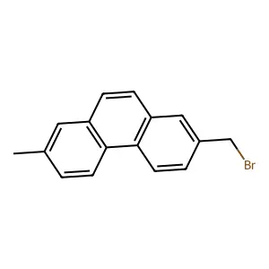 2-(Bromomethyl)-7-methylphenanthrene structure
