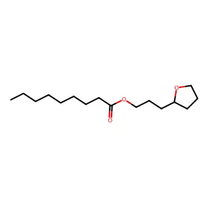 3-(Oxolan-2-yl)propyl nonanoate structure