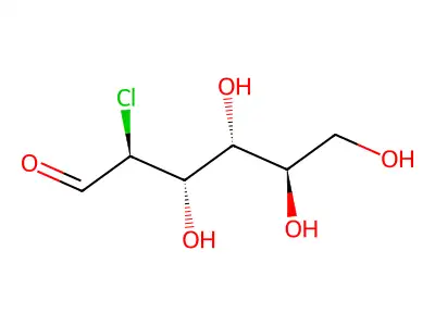 2-Chloro-2-deoxyglucose structure
