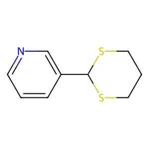 3-(1,3-Dithian-2-yl)pyridine structure