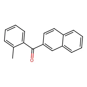 (2-Methylphenyl)(naphthalen-2-yl)methanone structure