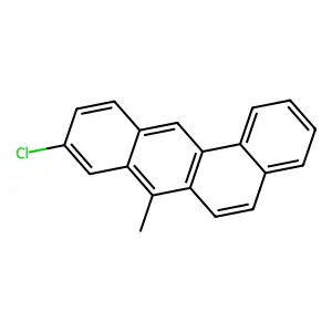 Benz[a]anthracene, 9-chloro-7-methyl- structure