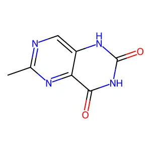 2-methyl-5H-pyrimido[5,4-d]pyrimidine-6,8-dione structure
