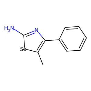 5-Methyl-4-phenyl-1,3-selenazol-2(3H)-imine structure