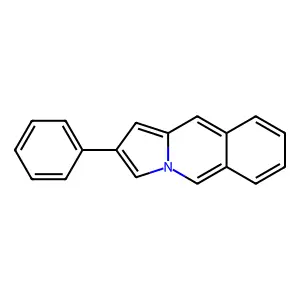 2-Phenylpyrrolo[1,2-b]isoquinoline structure