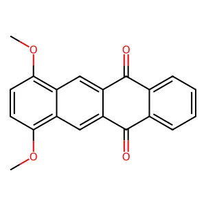 7,10-Dimethoxytetracene-5,12-dione structure