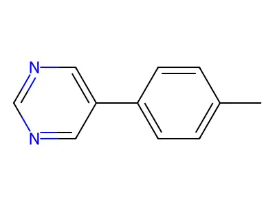 5-(4-Methylphenyl)pyrimidine structure