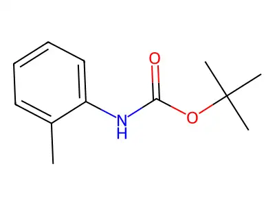(4-methylphenyl) N-tert-butylcarbamate structure