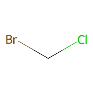 氯溴甲烷 structure