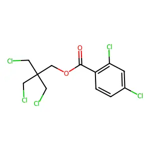[3-Chloro-2,2-bis(chloromethyl)propyl] 2,4-dichlorobenzoate structure