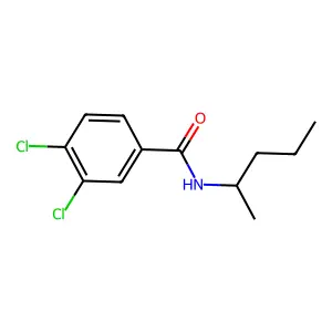 2,4-dichloro-N-pentylbenzamide structure