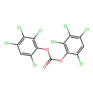 双(2,3,4,6-四氯苯基)碳酸酯 structure