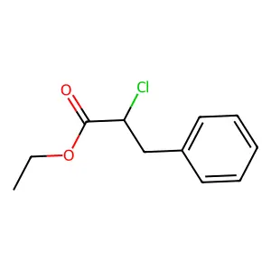 Ethyl 2-chloro-3-phenylpropanoate structure