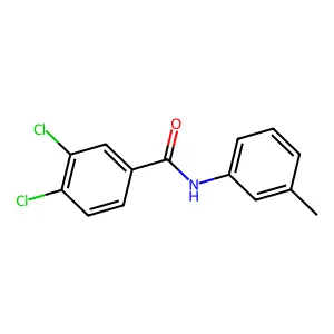 3,4-dichloro-N-(3-methylphenyl)benzamide structure