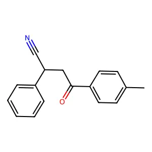 4-(4-Methylphenyl)-4-oxo-2-phenylbutanenitrile structure