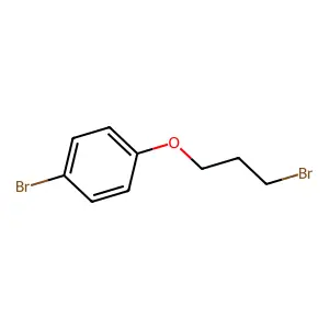 1-Bromo-4-(3-bromopropoxy)benzene structure