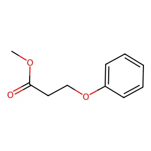 Methyl 3-phenoxypropionate structure