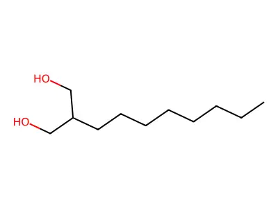 2-Octylpropane-1,3-diol structure
