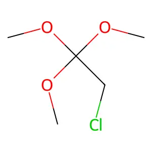 1,1,1-Trimethoxy-2-chloroethane structure