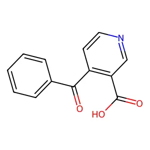 4-Benzoylpyridine-3-carboxylic acid structure