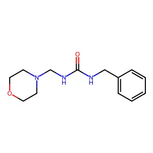 1-Benzyl-3-(morpholin-4-ylmethyl)urea structure