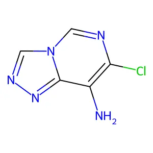 7-Chloro-[1,2,4]triazolo[4,3-c]pyrimidin-8-amine structure