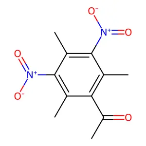 1-(2,4,6-Trimethyl-3,5-dinitro-phenyl)ethanone structure
