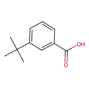 间叔丁基苯甲酸 structure