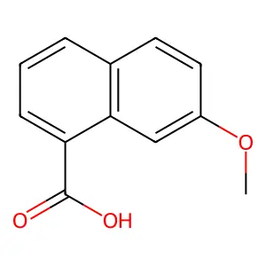 7-Methoxynaphthalene-1-carboxylic acid structure