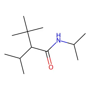 3,3-dimethyl-N,2-di(propan-2-yl)butanamide structure