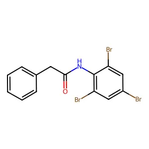 2-phenyl-N-(2,4,6-tribromophenyl)acetamide structure