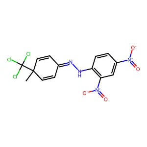 N-[[4-methyl-4-(trichloromethyl)cyclohexa-2,5-dien-1-ylidene structure