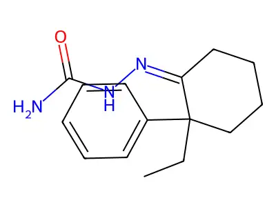 [(2-Ethyl-2-phenylcyclohexylidene)amino]urea structure