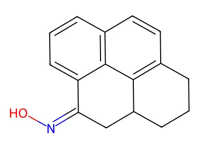 N-(5a,6,7,8-tetrahydro-5H-pyren-4-ylidene)hydroxylamine structure