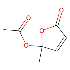 5-(Acetyloxy)-5-methyl-2(5H)-furanone structure