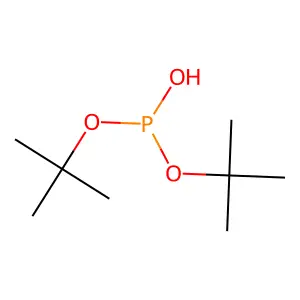Di-tert-butyl hydrogen phosphite structure