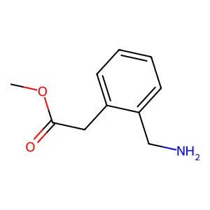 Methyl 2-[2-(aminomethyl)phenyl]acetate structure