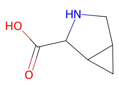 3-Azabicyclo[3.1.0]hexane-2-carboxylic acid structure