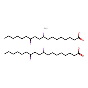 Calcium Diiodostearate structure