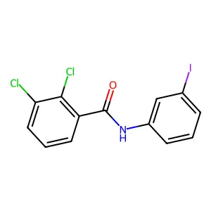 2,3-dichloro-N-(3-iodophenyl)benzamide structure