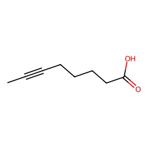6-辛炔酸 structure