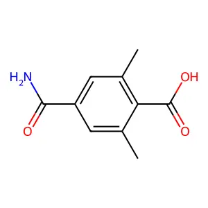 2,6-Dimethyl-terephthalamic acid structure