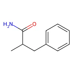 2-Methyl-3-phenylpropanamide structure