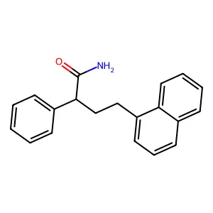4-(Naphthalen-1-yl)-2-phenylbutanamide structure